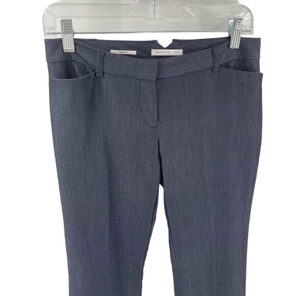 Van Heusen Studio modern fit stretch dark blue denim color size 0 EUC - Picture 3 of 14